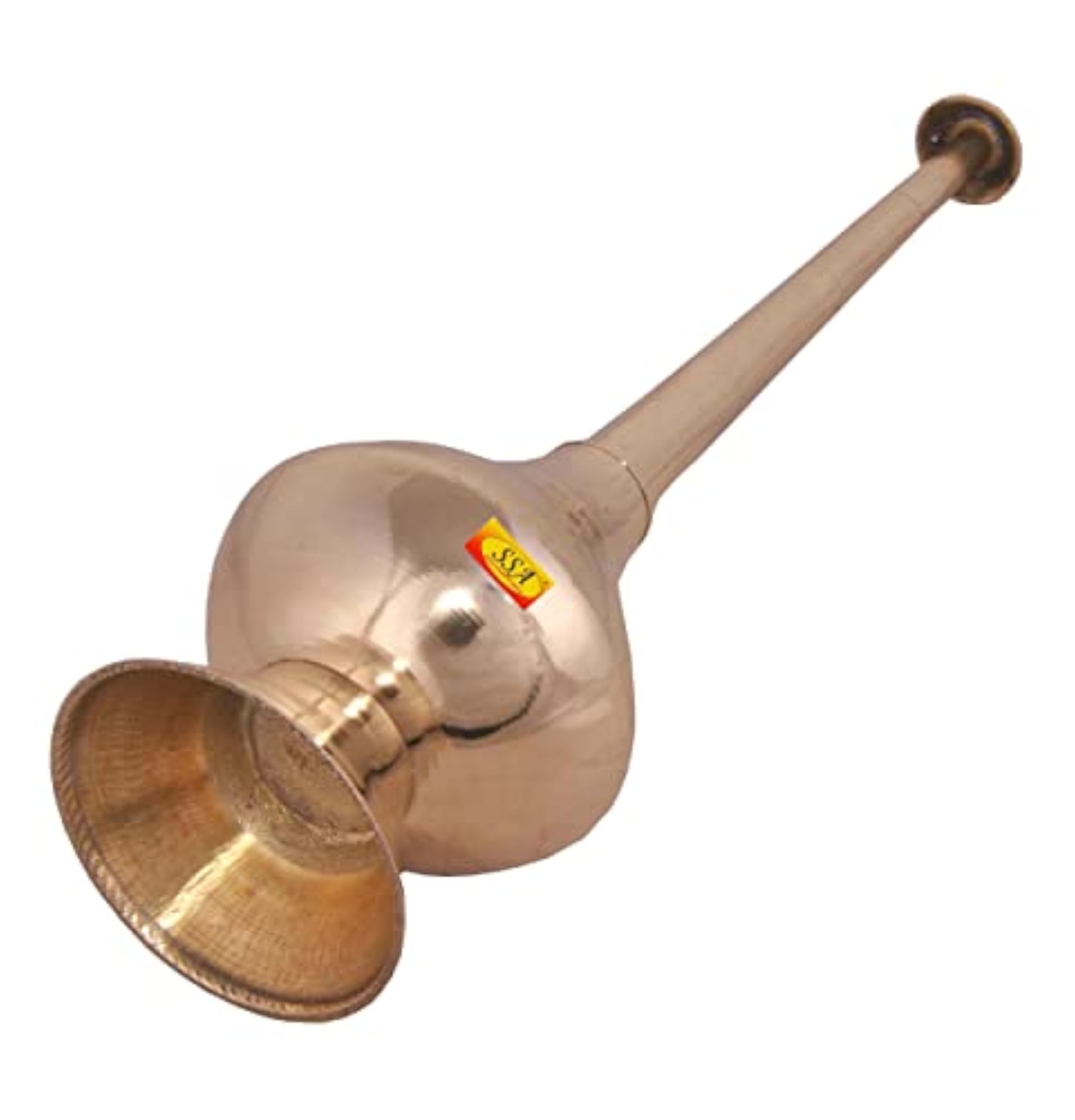 Brass Bottle for Gangajal and Perfume, 12 inch